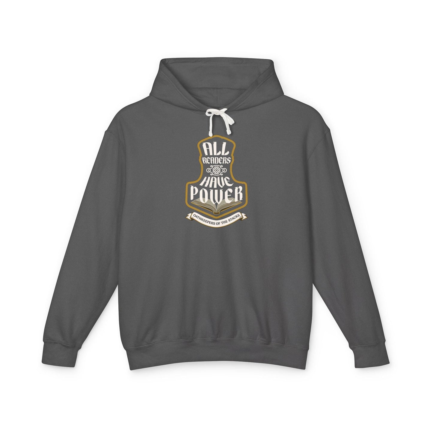 All Readers Have Power — Reader Armor Bookish Hoodie - geekycleary